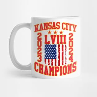 Super Bowl LVIII Champions - Kansas City Chiefs Mug